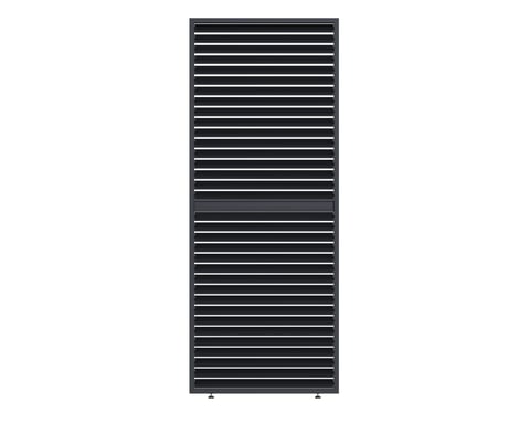 Pergola PANEL ANTRACIT LAMELY zastínění sklápěcí horizontální 1 m pro bioklimatickou Rojaplast