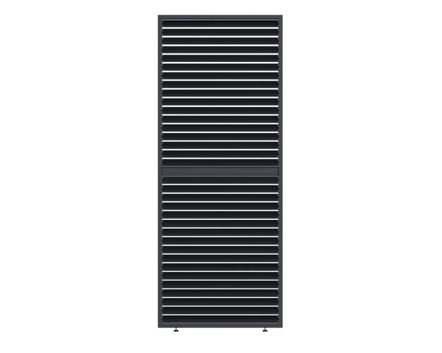 Pergola PANEL ANTRACIT LAMELY zastínění sklápěcí horizontální 1 m pro bioklimatickou – TOP akční produkt kategorie