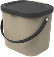 Úložný box ROTHO ALBULA 6L Systém třídění odpadu – cappuccino Rojaplast