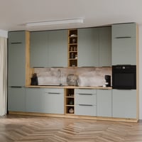 Dvířka na myčku nádobí, aquamarine/dub artisan, ARSANY ZM 570x446 Kondela (foto 6)