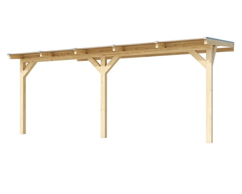 Pergola WEKA Dřevěná zahradní 672 (5,4x3,7 m) Rojaplast