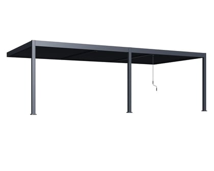 Bioklimatická pergola ke stěně INTRO DUO 8x4 m – TOP akční produkt kategorie