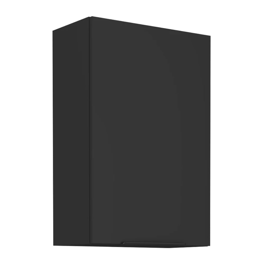 Horní skříňka, černá, SIBER 60 G-90 1F Kondela