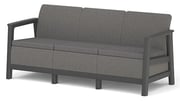 SCANDI LINEA SEATER SOFA 3 – Carbon Grey / Grafit Rojaplast