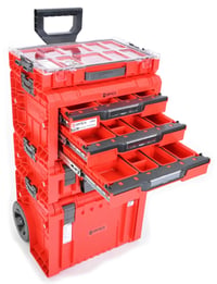 Organizér QBRICK SYSTEM PRO RED HD Expert Zásuvkový 3 Rojaplast (foto 24)