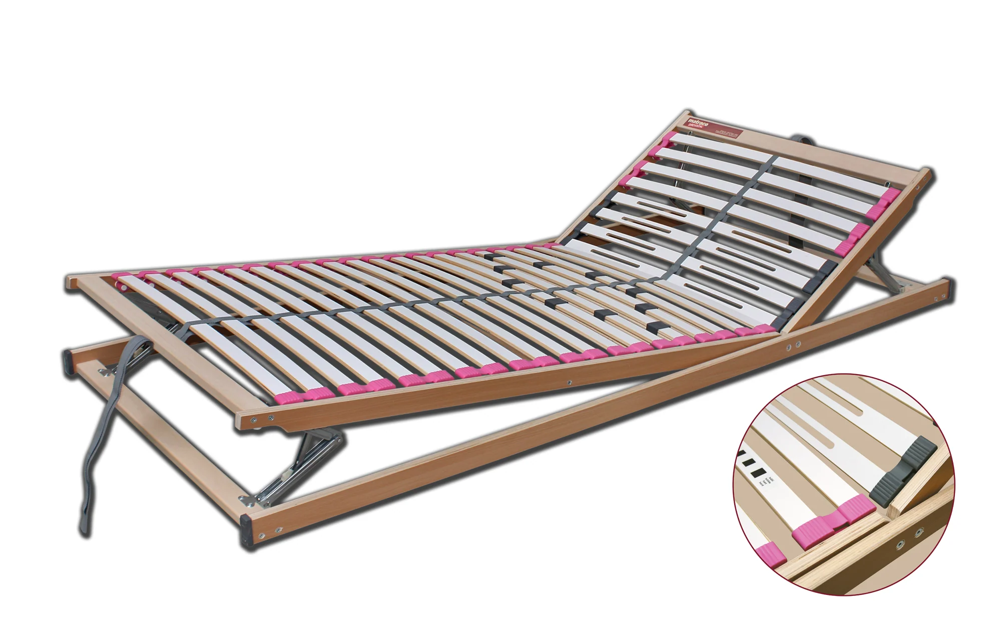 Rošt Dino Flex HN (šířka 80-90 cm) Dřevočal