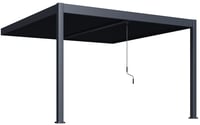 Bioklimatická pergola ke stěně INTRO DUO 4x4 m Rojaplast