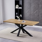 Jídelní stůl HT-F4618 – Ht-F4618 Oak Autronic