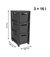 ROTHO BRISEN komoda 3x16 L Rojaplast (foto 20)