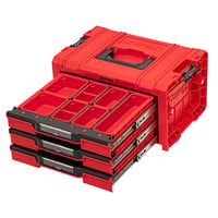 Organizér QBRICK SYSTEM PRO RED HD Expert Zásuvkový 3 Rojaplast (foto 12)