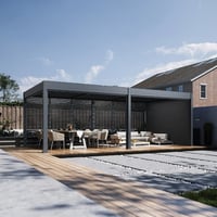 Bioklimatická pergola INTRO DUO 7,2x3,6 m Rojaplast (foto 9)
