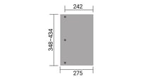Pergola WEKA Dřevěná zahradní 672 (4,3x2,7 m) Rojaplast (foto 3)