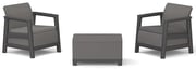 SCANDI LINEA BALCONY – Carbon Grey / Grafit Rojaplast