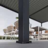 Bioklimatická pergola ke stěně INTRO PLUS 6x3 m Rojaplast (foto 25)