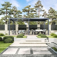 Pergola ECO Bioklimatická 6x3 m ocel volně stojící Rojaplast (foto 10)