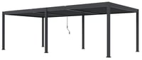 Bioklimatická pergola INTRO DUO 8x4 m Rojaplast (foto 3)