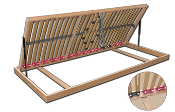 Rošt Dino Flex Boční výklop (šířka 80-90 cm) – TOP akční produkt kategorie