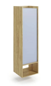 Regál MOBIUS 1D – Modrá horizont Halmar