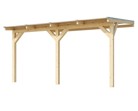 Pergola WEKA Dřevěná zahradní 672 (4,3x3,7 m) Rojaplast