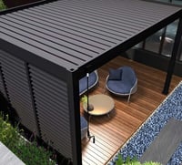 Bioklimatická pergola INTRO PLUS 4x3 m Rojaplast (foto 9)