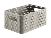 Úložný box ROTHO COUNTRY A5 /6L – cappuccino Rojaplast