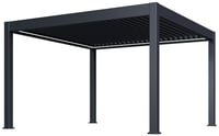 Pergola PRESTIGE Luxusní elektrická bioklimatická 4x4 m hliník volně stojící Rojaplast (foto 3)