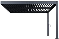 Bioklimatická pergola ke stěně INTRO DUO 4x4 m Rojaplast (foto 4)