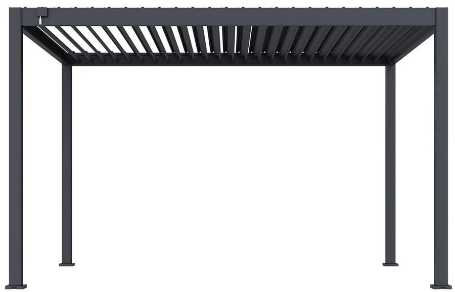 Pergola ECO Bioklimatická 4x3 m ocel volně stojící Rojaplast