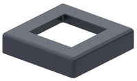Hliníkový sloupek k plotu 7,5x7,5x Rojaplast (foto 9)