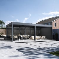 Bioklimatická pergola INTRO DUO 7,2x3,6 m Rojaplast