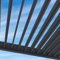 Bioklimatická pergola ke stěně INTRO PLUS 6x3 m Rojaplast (foto 9)