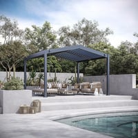 Pergola APEX Bioklimatická 4x3,6 m hliník volně stojící Rojaplast (foto 9)
