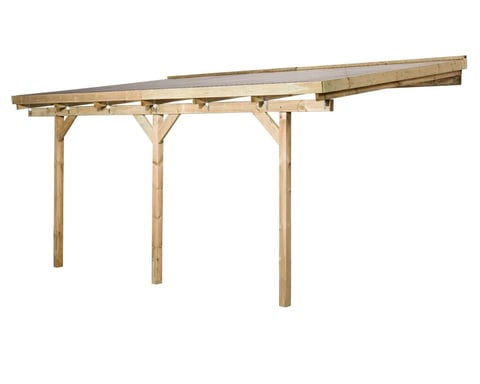 Pergola WEKA Dřevěná zahradní 671 (5,1x3 m) Rojaplast