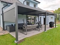 Pergola zástěna 4 m pro bioklimatickou Rojaplast (foto 3)