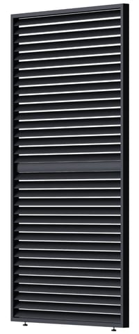 Pergola PANEL ANTRACIT LAMELY zastínění sklápěcí horizontální 1,3 m pro bioklimatickou Rojaplast (foto 2)