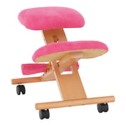 Ergonomická klekačka GROCO – Růžová / buk Kondela
