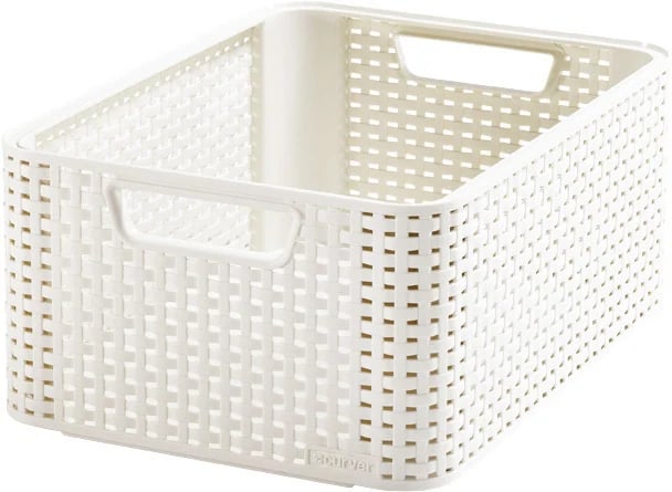 Úložný box STYLE M – krémová Rojaplast (foto 22)