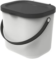 Úložný box ROTHO ALBULA 6L Systém třídění odpadu – bílá Rojaplast