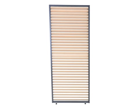 Pergola PANEL WOOD LAMELY zastínění sklápěcí horizontální 1 m pro bioklimatickou Rojaplast