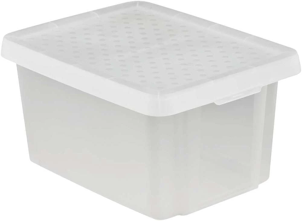 Úložný box ESSENTIALS transparentní Rojaplast