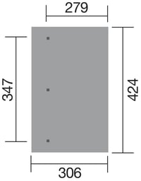 Pergola WEKA Dřevěná zahradní 671 (4,2x3 m) Rojaplast (foto 3)