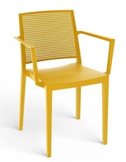 Zahradní křeslo GRID ARMCHAIR – Žlutá Rojaplast