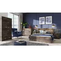 Rohová šatní skříň INFINITY 14 Kondela (foto 5)