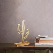 Dekorace CACTUS – Zlatá ASIRGROUP