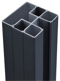 Hliníkový sloupek k plotu 7,5x7,5x Rojaplast (foto 7)