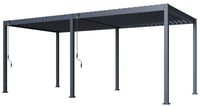 Pergola ECO Bioklimatická 6x3 m ocel volně stojící Rojaplast (foto 3)