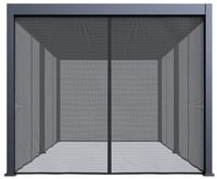 Zahradní souprava ECO závěsů a moskytiér pro pergolu 6x3 m Rojaplast (foto 16)