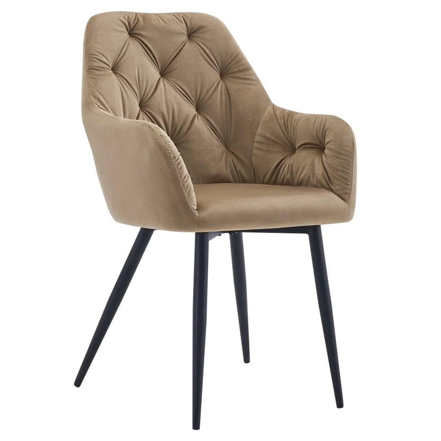 Designové křeslo VERIO NEW – Béžová Velvet látka Kondela (foto 7)