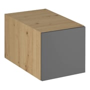 Horní skříňka LANGEN N40 – Dub artisan/šedý mat Kondela