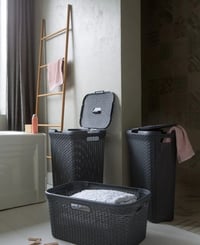 Koš na prádlo RATTAN STYLE Rojaplast (foto 2)